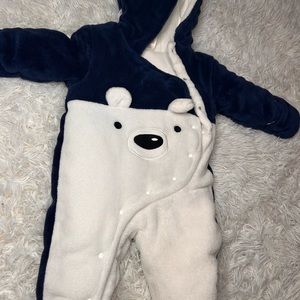Baby winter jumpsuit